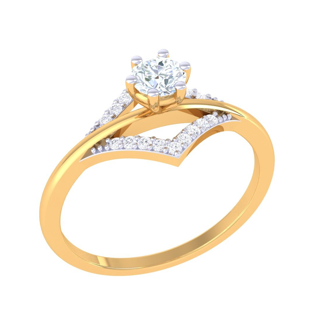 Regal Embrace Diamond Ring