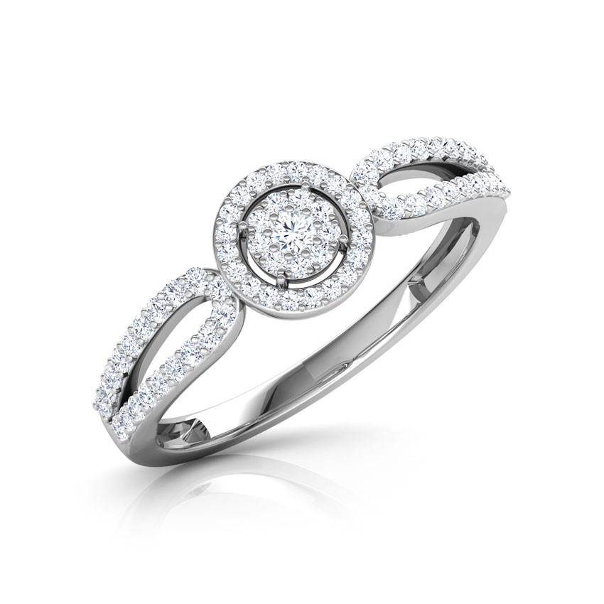 Halo Diamond Ring