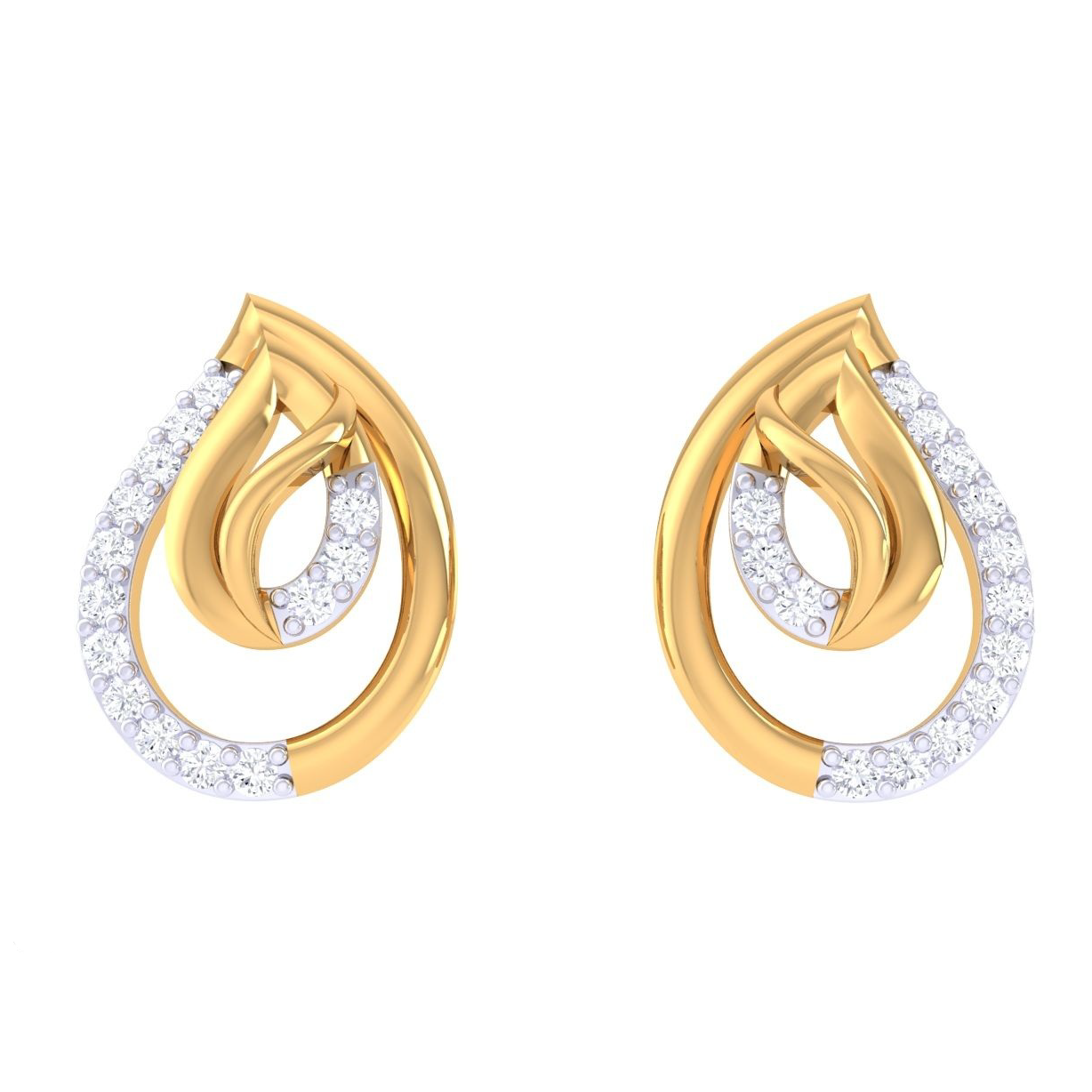 Azure Bloom Studs
